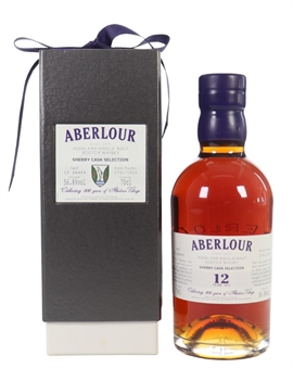 Aberlour 12 år 200 Years Of Aberlour Village Sherry Cask Selection Single Speyside Malt Scotch Whisky 56,8%